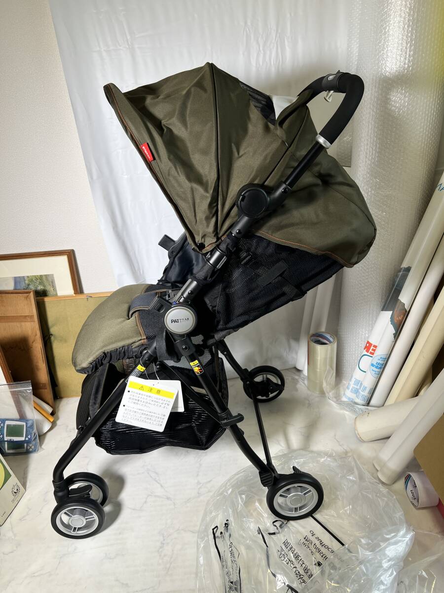 新品 未開封 ピジョン パタン モッズカーキ A型ベビーカー 06310 拍卖