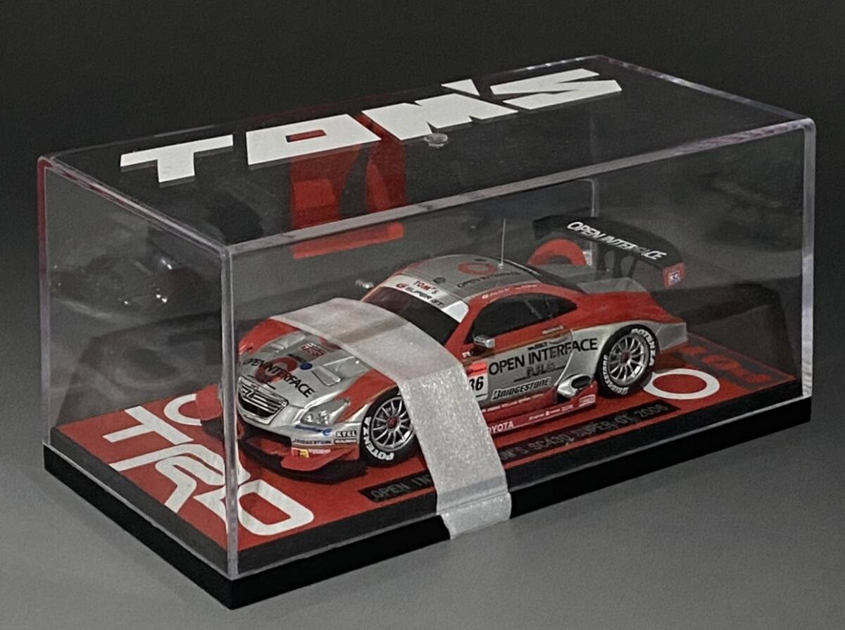 Ebbro Autobacs 1/43 2006 Super GT Open Interface Toyota Team TOM’S Lexus SC430 ◆ Juichi Wakisaka / Andre Lotterer ◆ レクサス拍卖