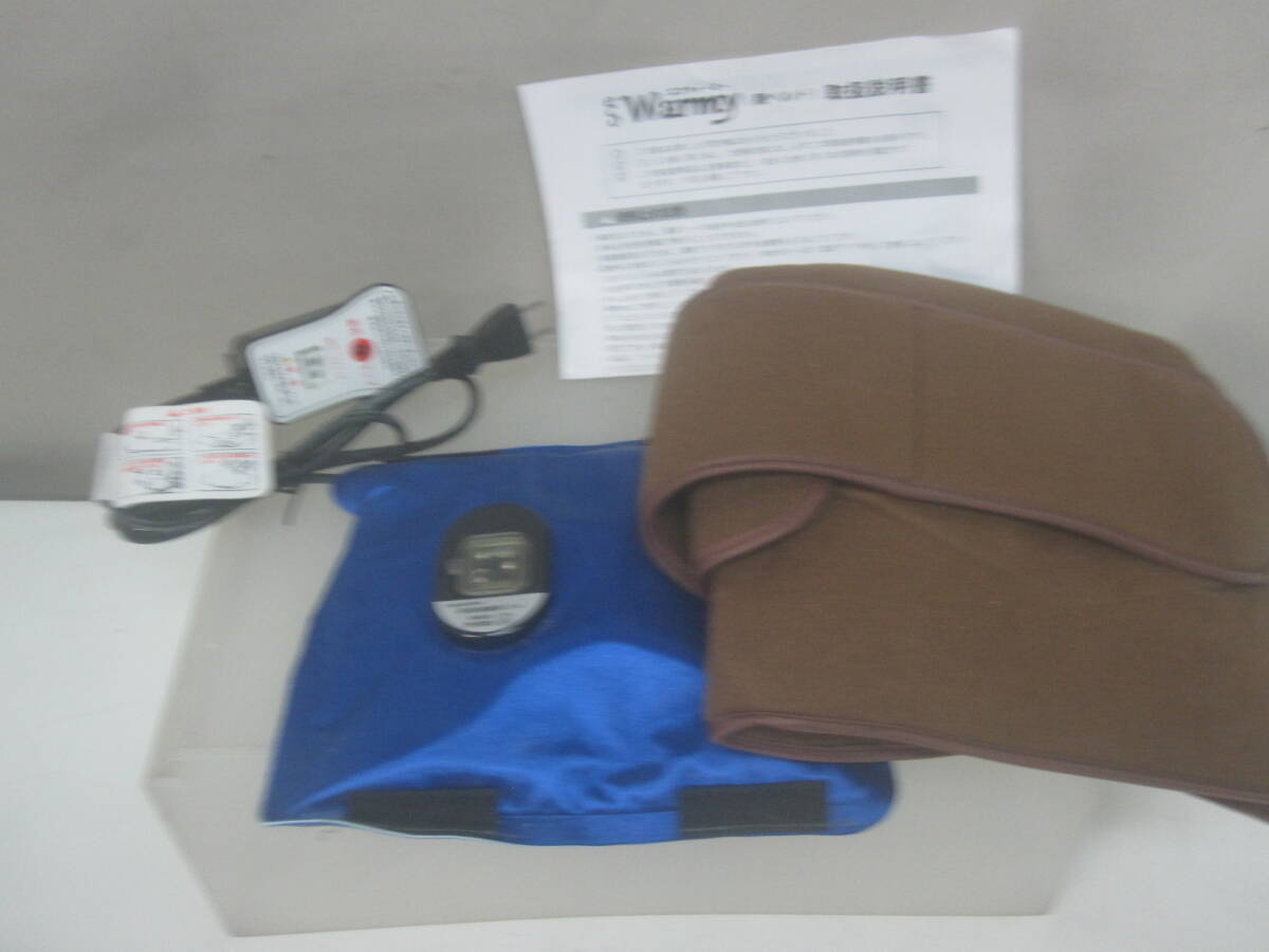 ★607)エコウォーター腰ベルト・マリン商事 蓄熱式 説明書あり※中古/通電OK/使用感現状品■60拍卖