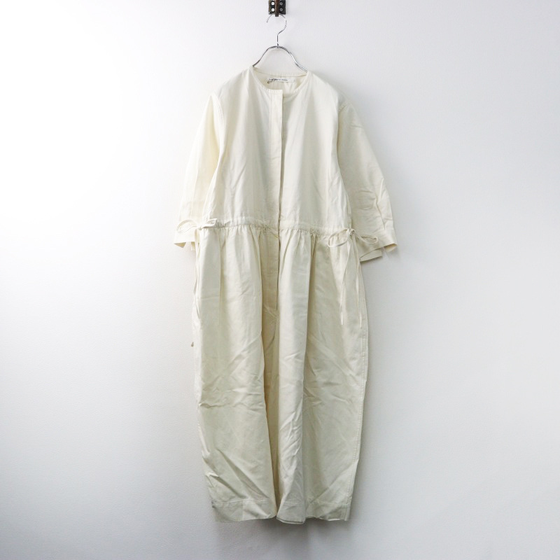 2024SS テンハンドクラフテッドモダン TENNE HANDCRAFTED MODERN ウエストストリングオールインワン F/クリーム【2400014479669】拍卖