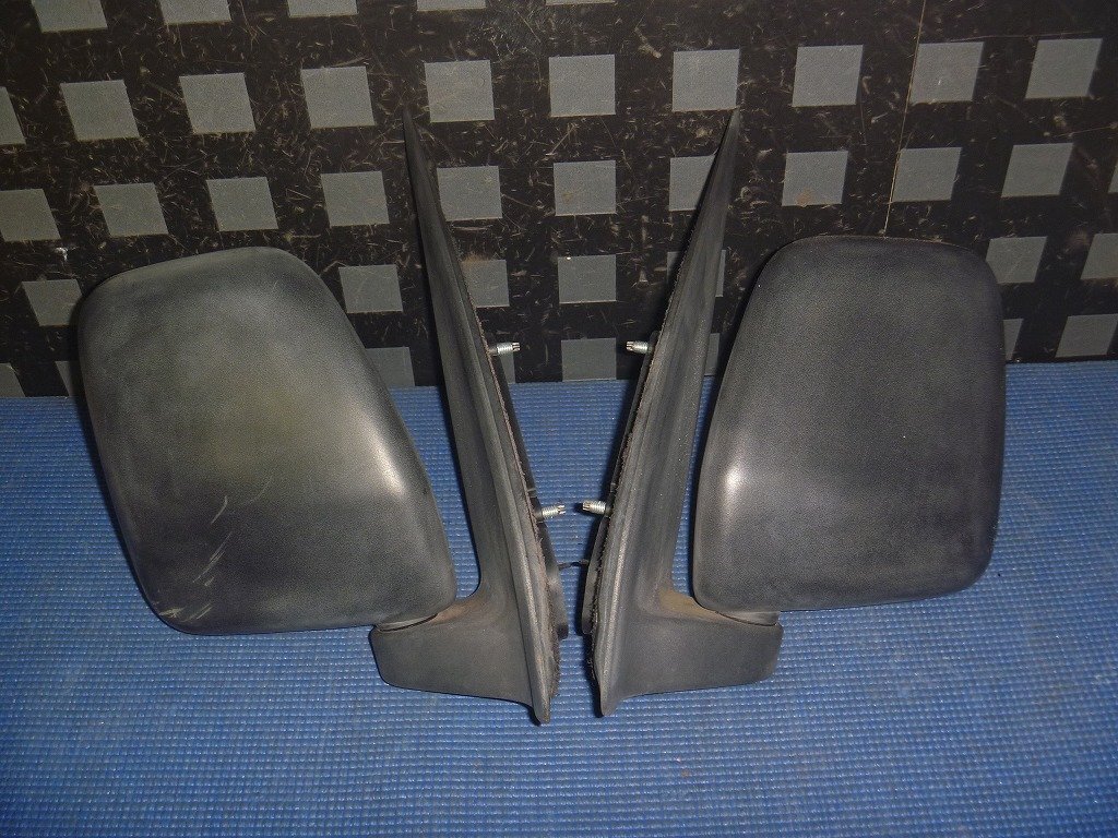 #0795 S320V ハイゼットカーゴ 左右ドアミラー カラー:素地、可倒式★拍卖