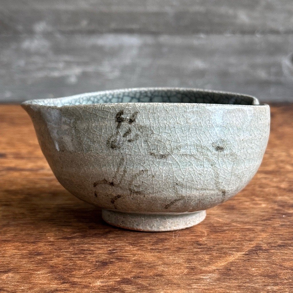 相馬焼 古相馬 田代法橋 湯冷まし 茶道具 福島県重要無形文化財指定窯元 現状品 直接引取歓迎(横浜市)digjunkmarket拍卖