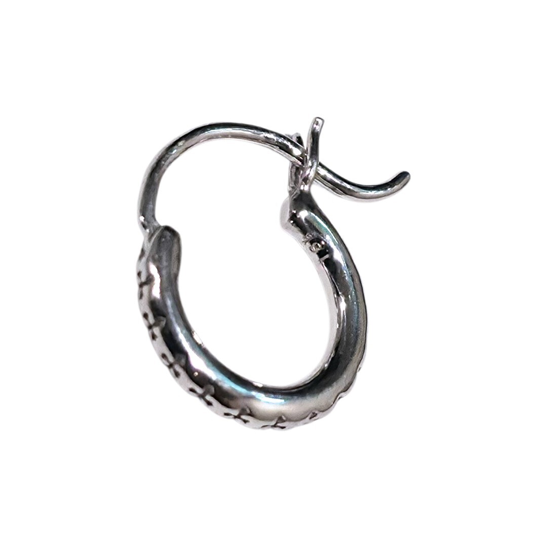 クロムハーツ / CHROME HEARTS タイニートゥルーファッキンパンク フープピアス 18K拍卖