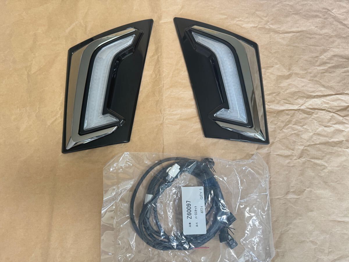 新品 40 ヴェルファイア 純正 フロント モデリスタ シグネチャーイルミブレード 左 右セット AGH40 TAHA40 aahh40拍卖