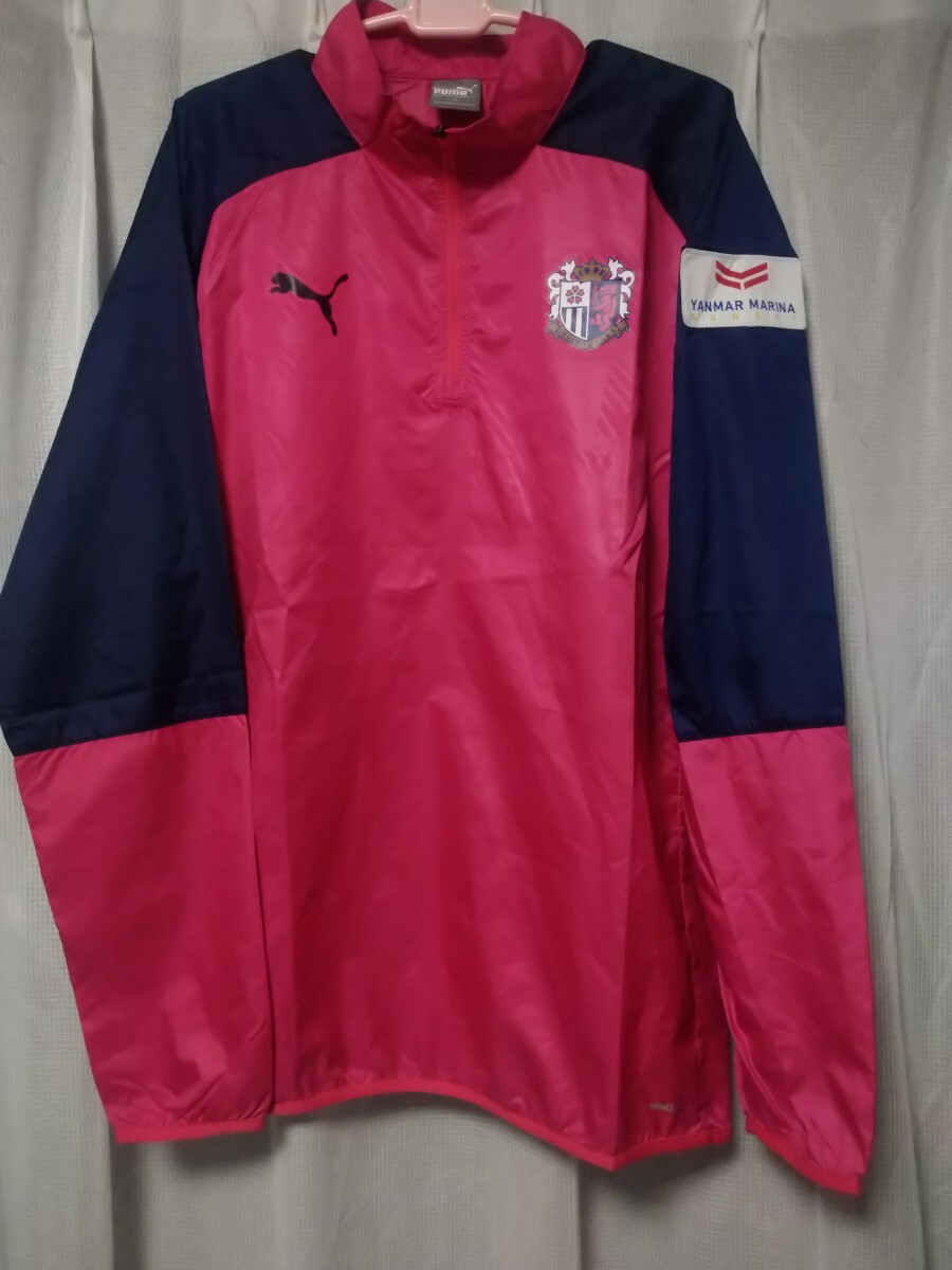 美品 セレッソ大阪ピステトップ  Jリーグ PUMA ヤンマー ソフトシェル ウインドブレーカー 練習着 トレーニングウェア拍卖