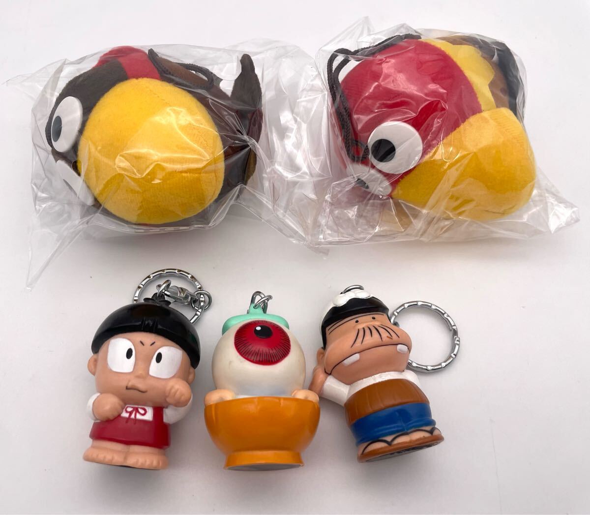 キョロちゃんストラップ 猫娘 目玉のオヤジ バカボンのパパキーホルダー拍卖