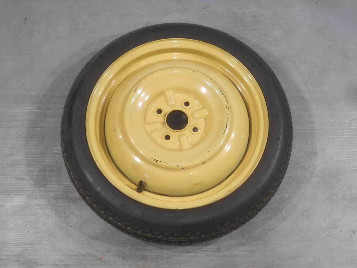 No.2201 中古スペアタイヤ T125/70D16 16インチ 4穴拍卖