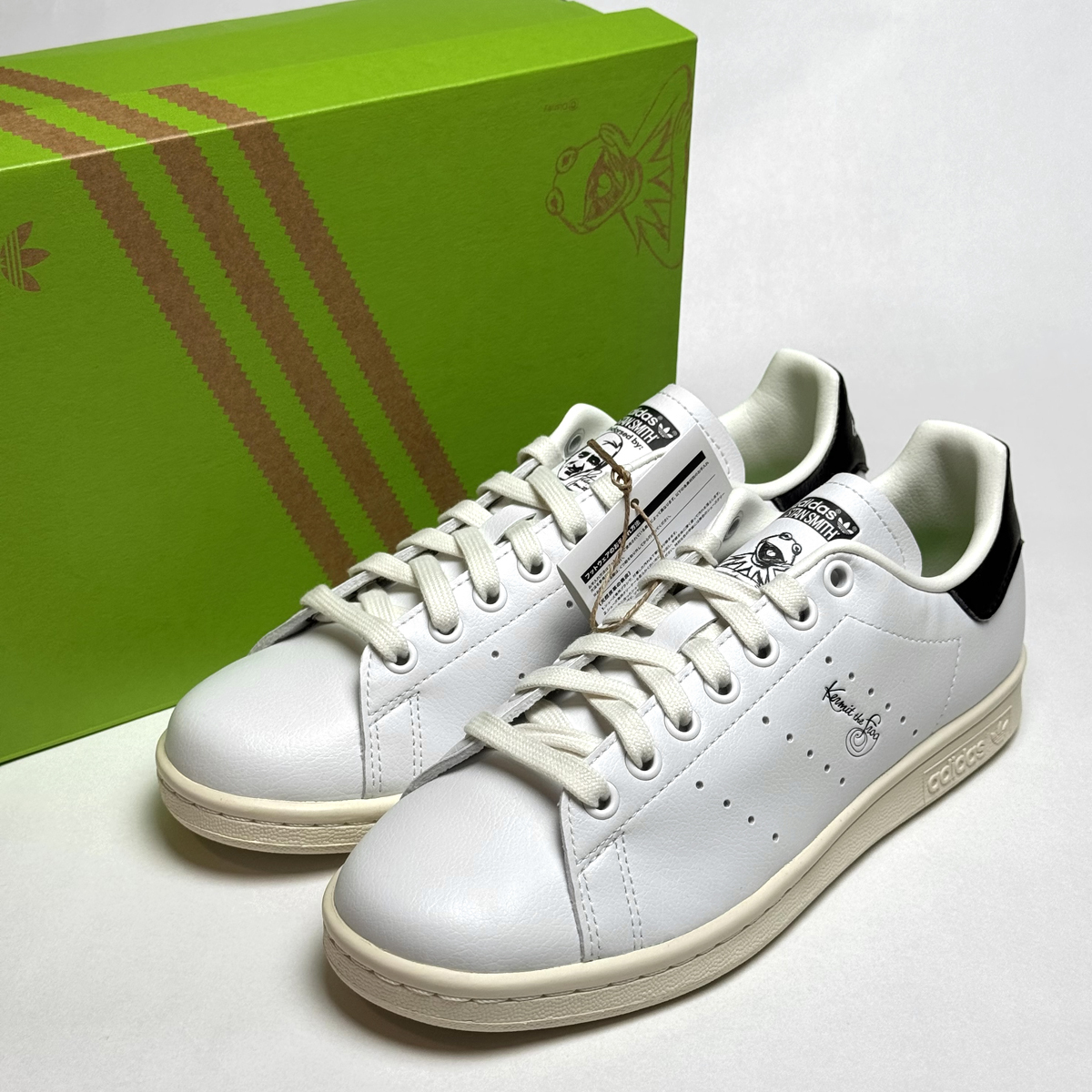 新品 ADIDAS STAN SMITH DISNEY KERMIT 23.5cm アディダス スタンスミス ディズニー カーミット us5.5 gx9513拍卖