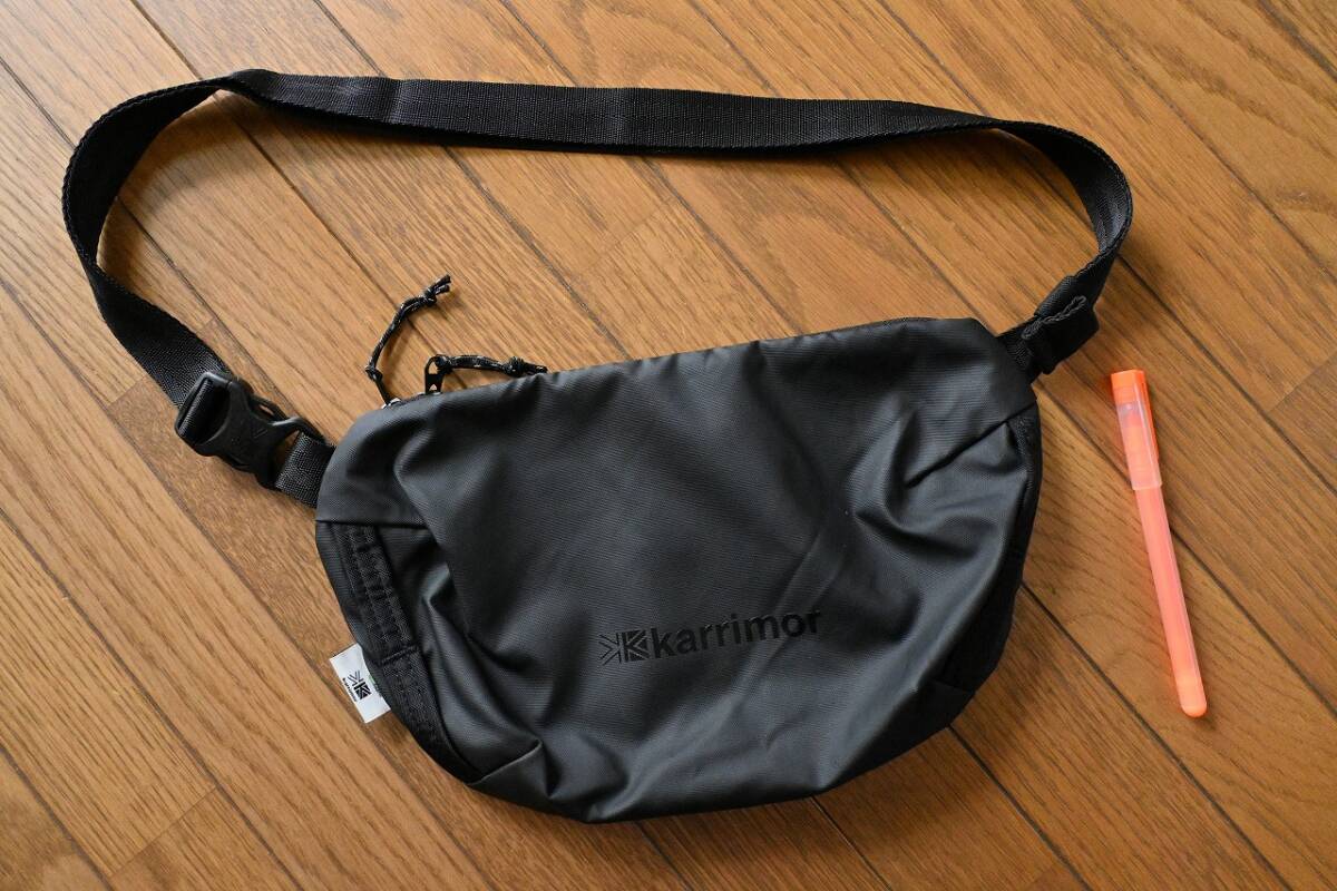 極美品 KARRIMOR(カリマー) ハイランズ サコッシュ 501081 カラー:ブラック拍卖
