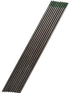 タングステン #5 2.4mm 純タン 緑 10本入 電極棒 TIG溶接 交流用 4245拍卖