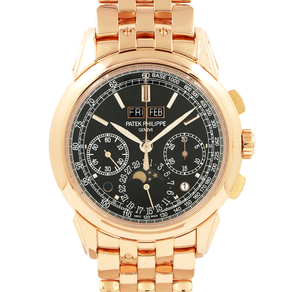 パテックフィリップ PATEK PHILIPPE グランドコンプリケーション 5270/1R-001 パーペチュアルカレンダー 18Kローズゴールド ムーンフェイズ拍卖