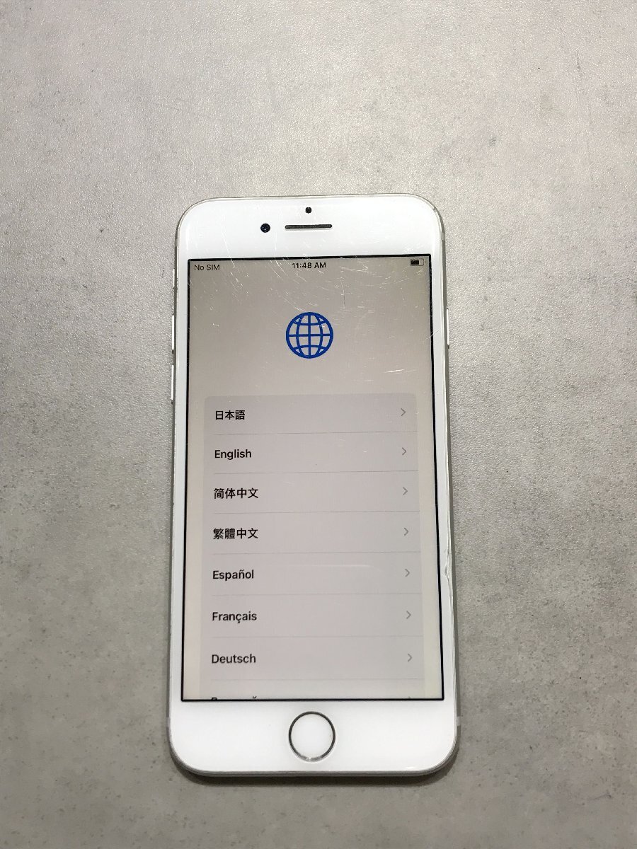 S11674◎Apple アップル iPhone8 64GB ブラック SIM無し アクティベーションロック【ジャンク】250526拍卖