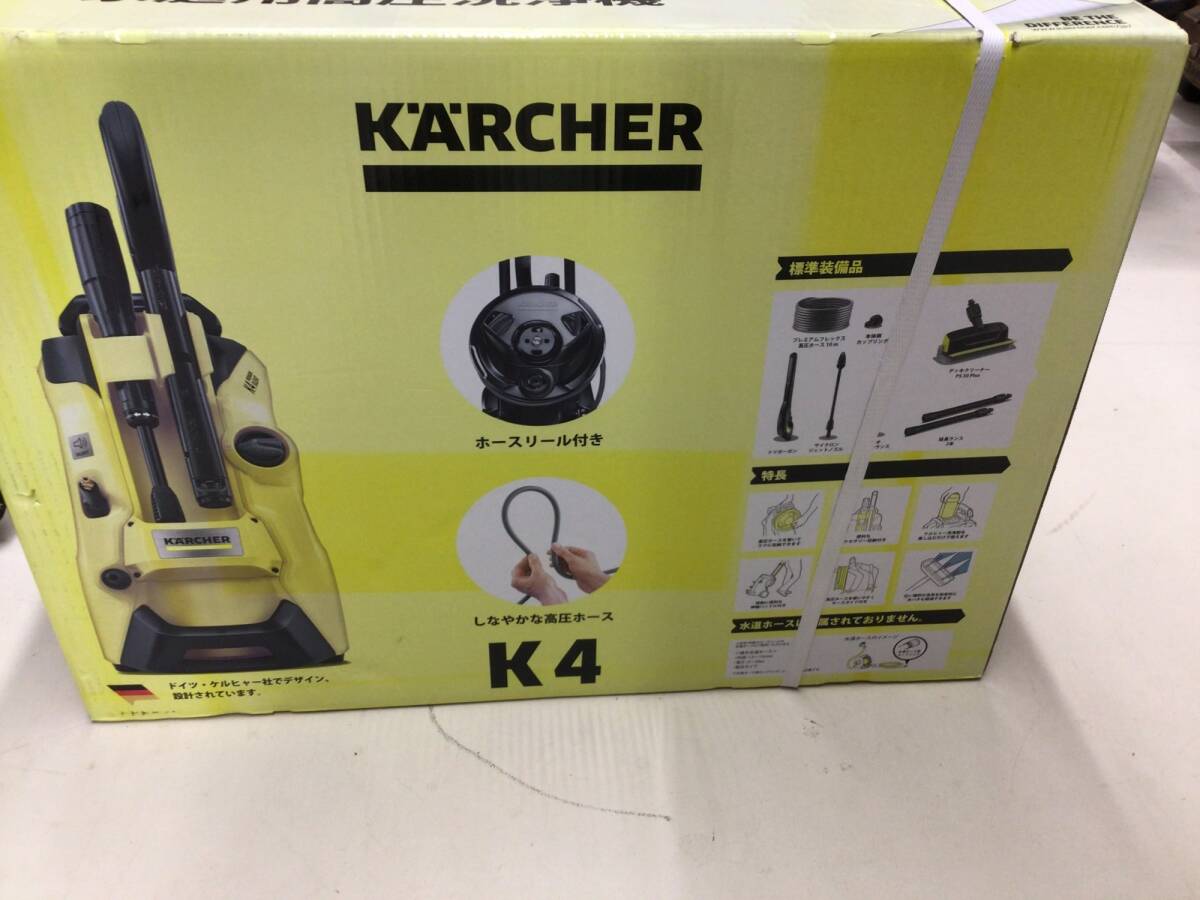 【中古品】★ケルヒャー(Karcher)高圧洗浄機 K 4 プレミアム サイレント(60Hz) 1.603-441.0 IT0CWAIUE83G拍卖