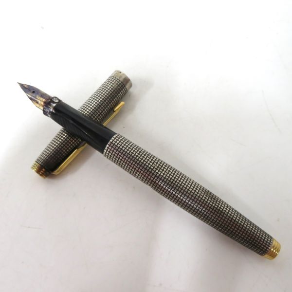 PARKER/パーカー 万年筆 シズレ 14K XF スターリングシルバー拍卖