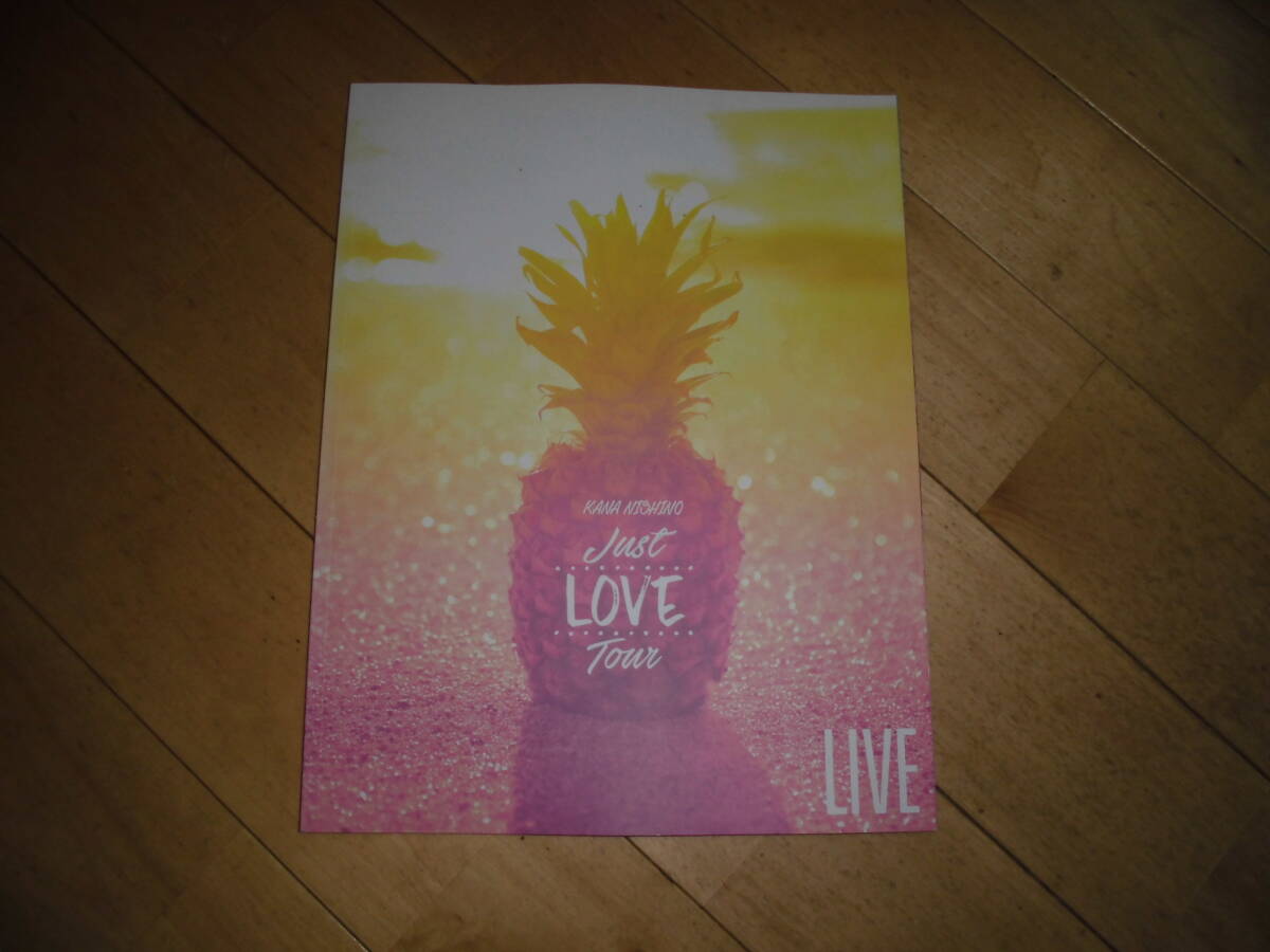 ツアーパンフレット//西野カナ/Just LOVE Tour//オフィシャルパンフレット拍卖
