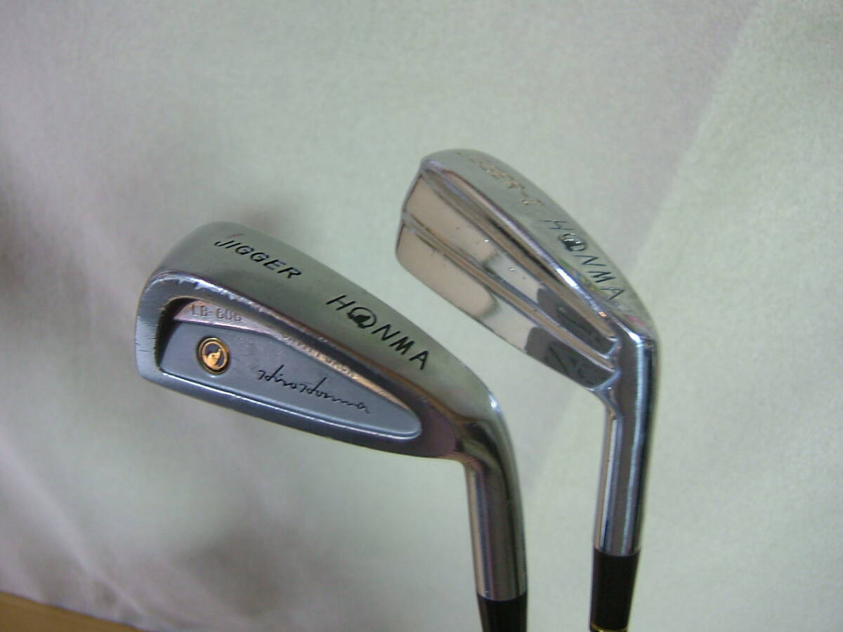 即決 中古 ホンマ JIGGER-Ⅰ、LB-606 JIGGER(純正カーボンシャフト) 2本セット ヤマト120サイズ拍卖