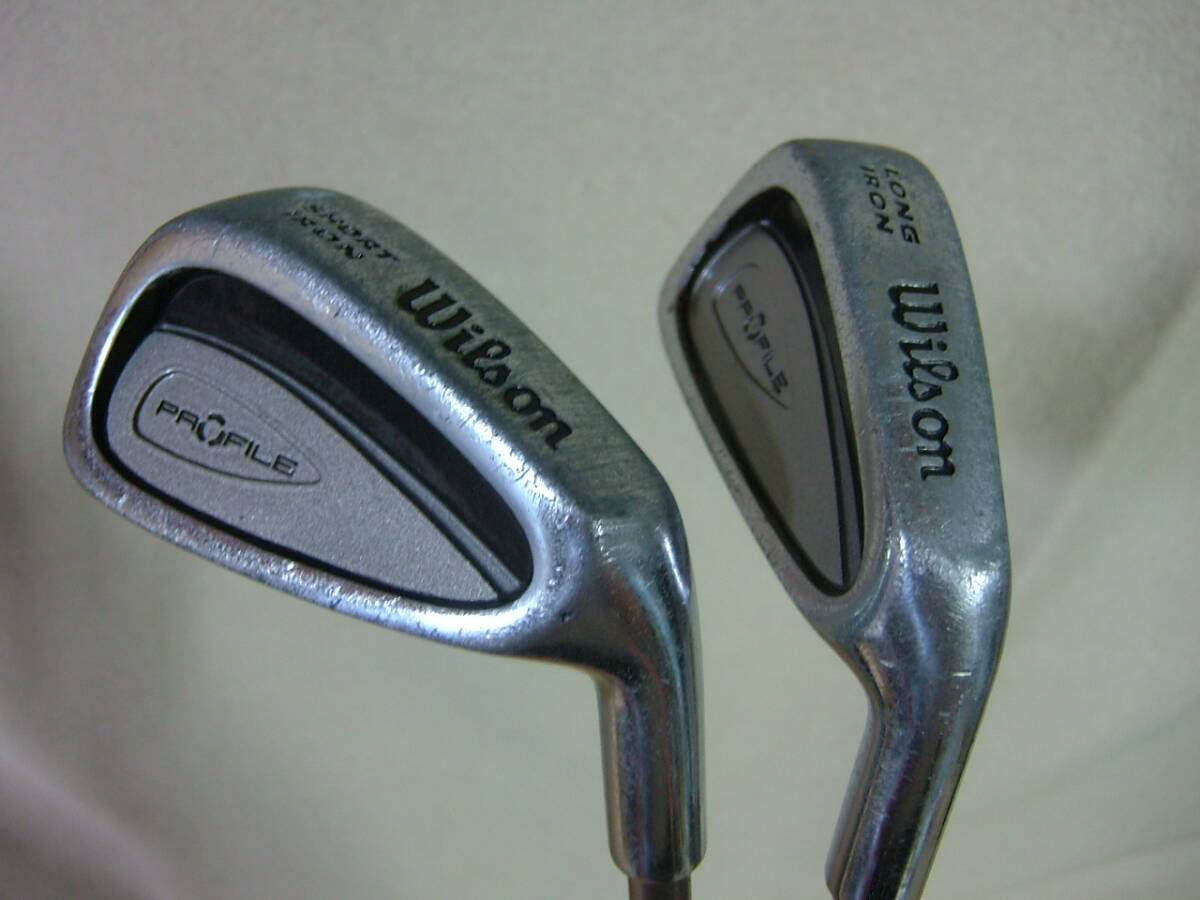 即決 中古 ウイルソン ジュニア用 LONG IRON、SHORT IRON 2本セット ヤマト120サイズ拍卖