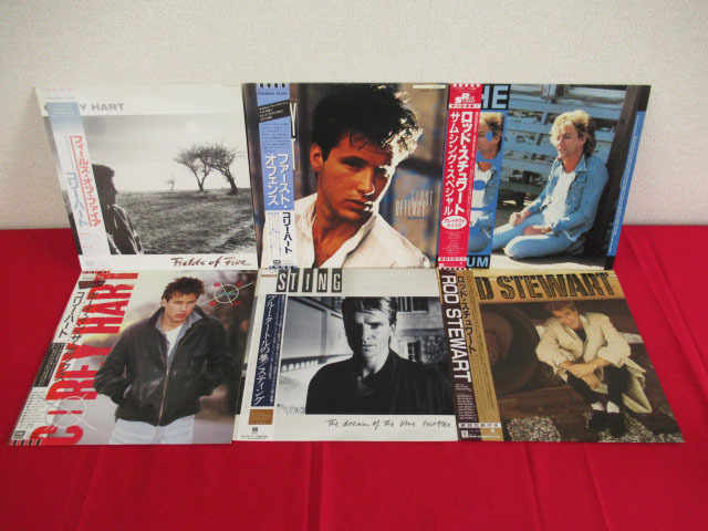コリー ハート / ロッド スチュワート / スティング 12インチ LP レコード 洋楽 まとめ 管理7N0626F拍卖