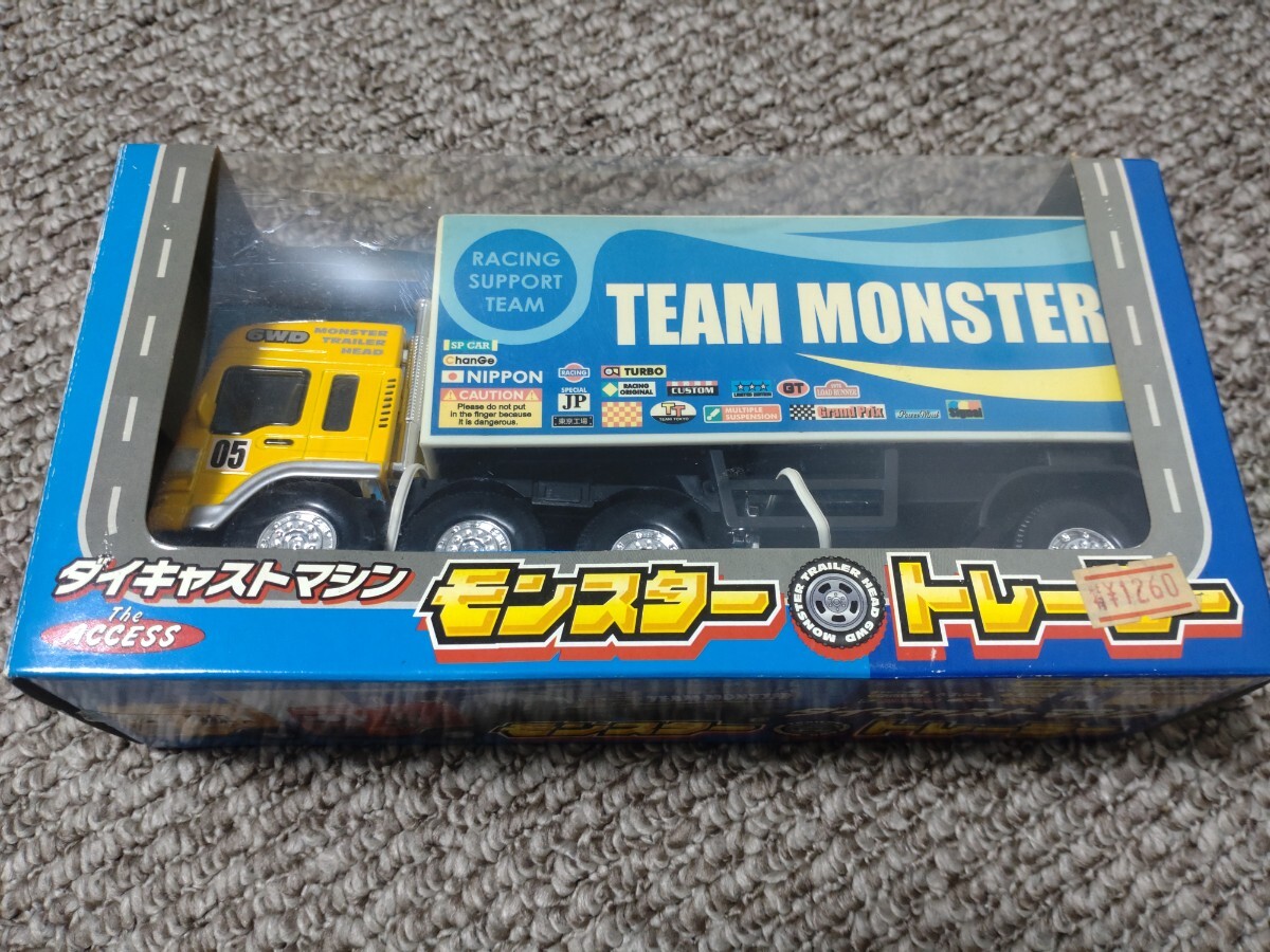 ☆ダイキャストマシン モンスタートレーラー☆ザ・アクセス☆拍卖