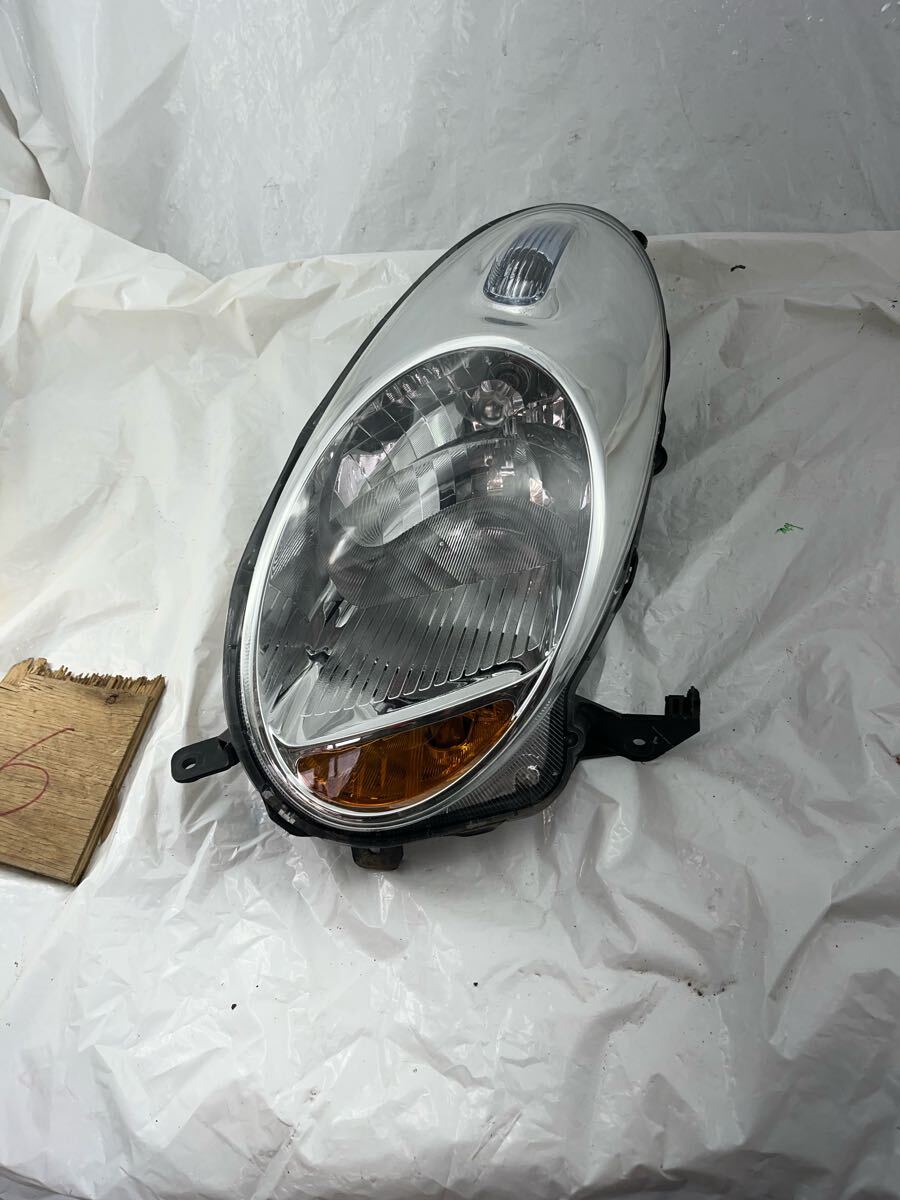 i6.214 マーチ 日産 左ヘッドライト ICHIKOH VALEO 1816 左側助手席側 ヘッドランプ拍卖