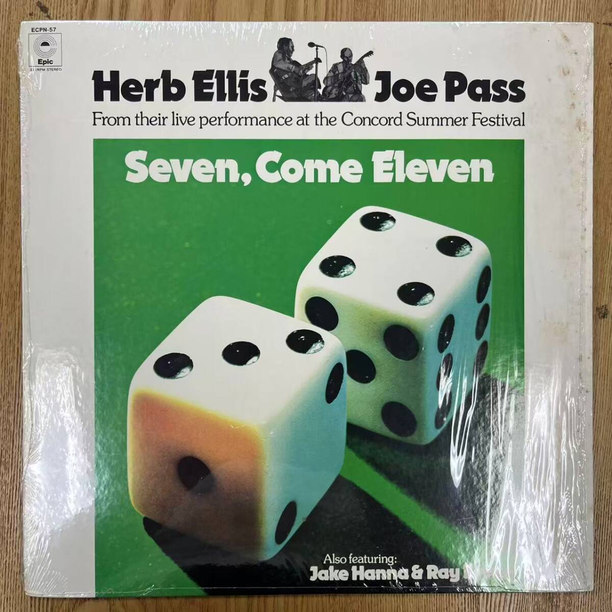 Herb Ellis , Joe Pass・Seven,Come Eleven / ハーブ・エリス , ジョーパス・セブン,カム イレブン / Epic ECPN-57 BZ0609-08拍卖