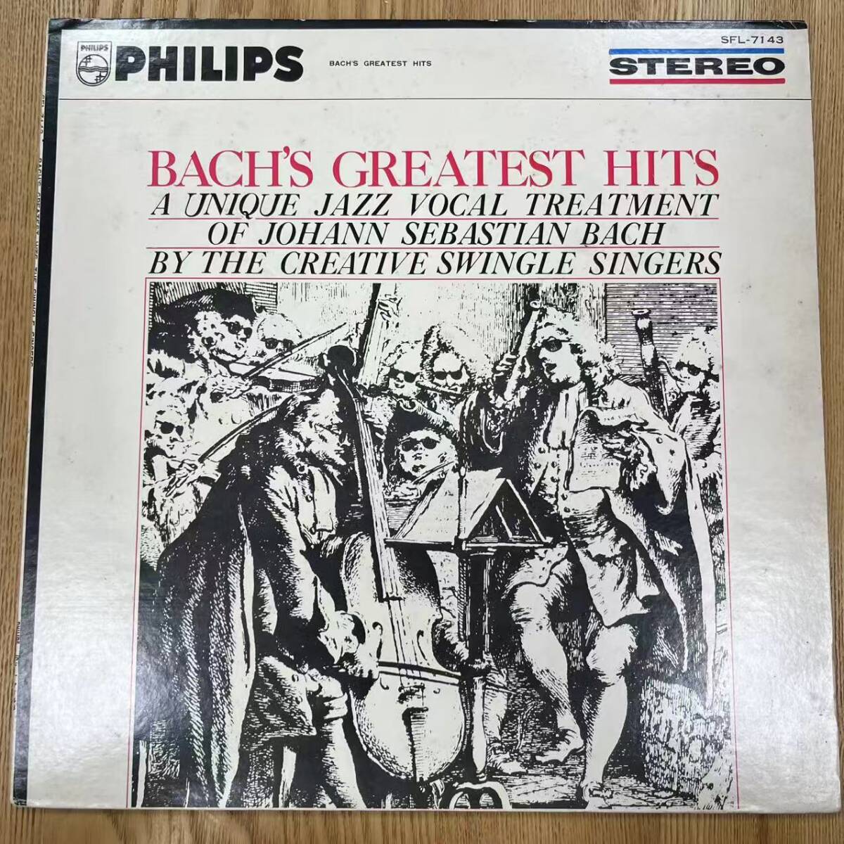 LP SFL 7143 スイングル・シンガーズ ジャズ・セバスチャン・バッハ コーラス技法のすべて BZ0610-42拍卖
