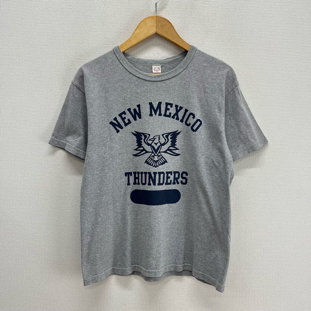 THE FLAT HEAD フラットヘッド NEW MEXICO 半袖Tシャツ プリント 38 10127010拍卖