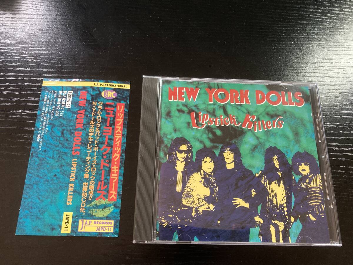 NEW YORK DOLLS LIPSTICK KILLERS 国内盤CD ニューヨーク・ドールズ リップスティック・キラーズ punk拍卖