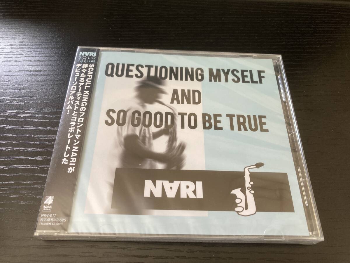 【未開封】 QUESTIONING MYSELF AND SO GOOD TO BE TRUE NARI CD niw records拍卖