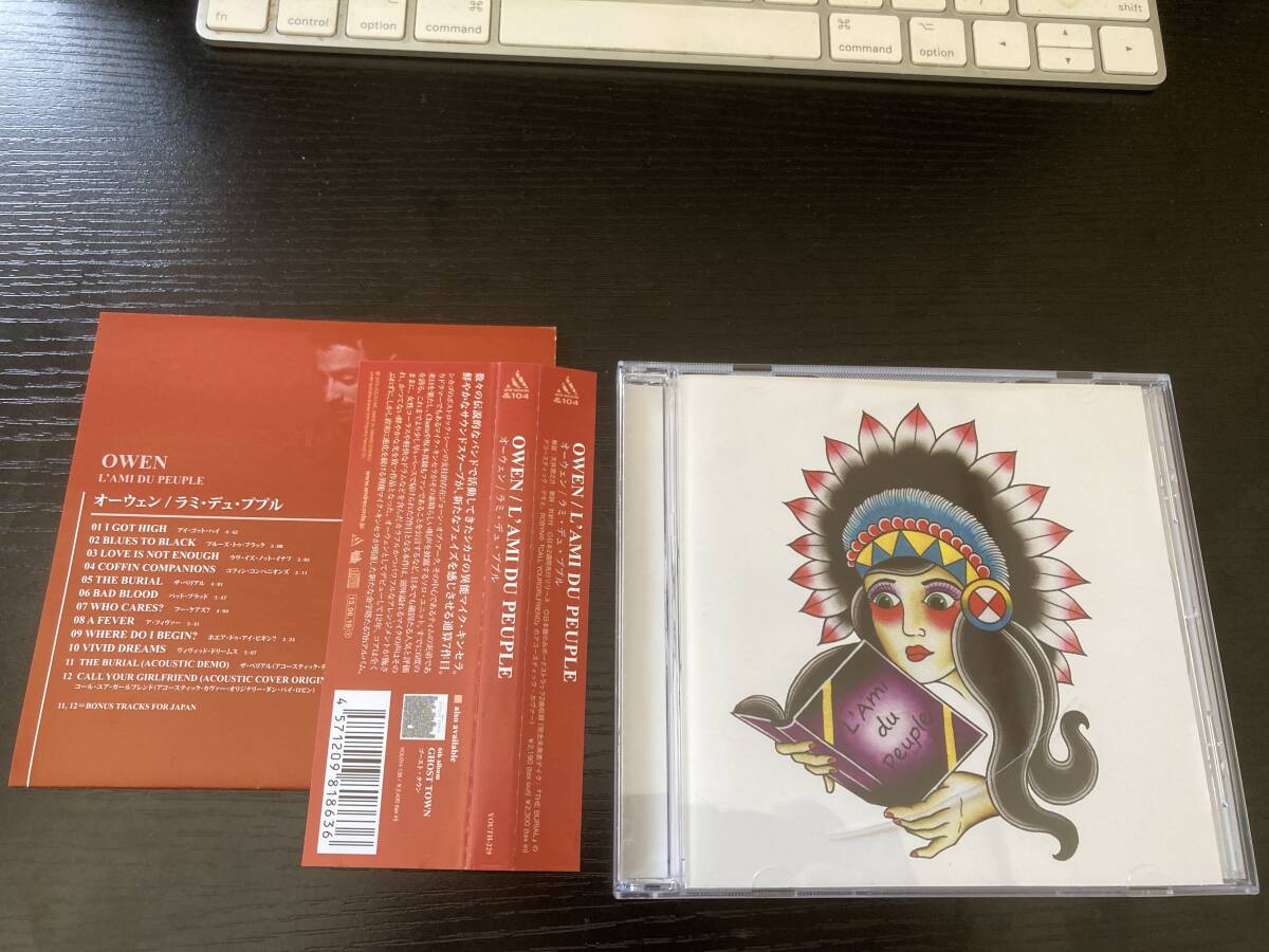 Owen L'Ami Du Peuple 国内盤CD Emo Polyvinyl Records CAP'N JAZZ AMERICAN FOOTBALL、拍卖