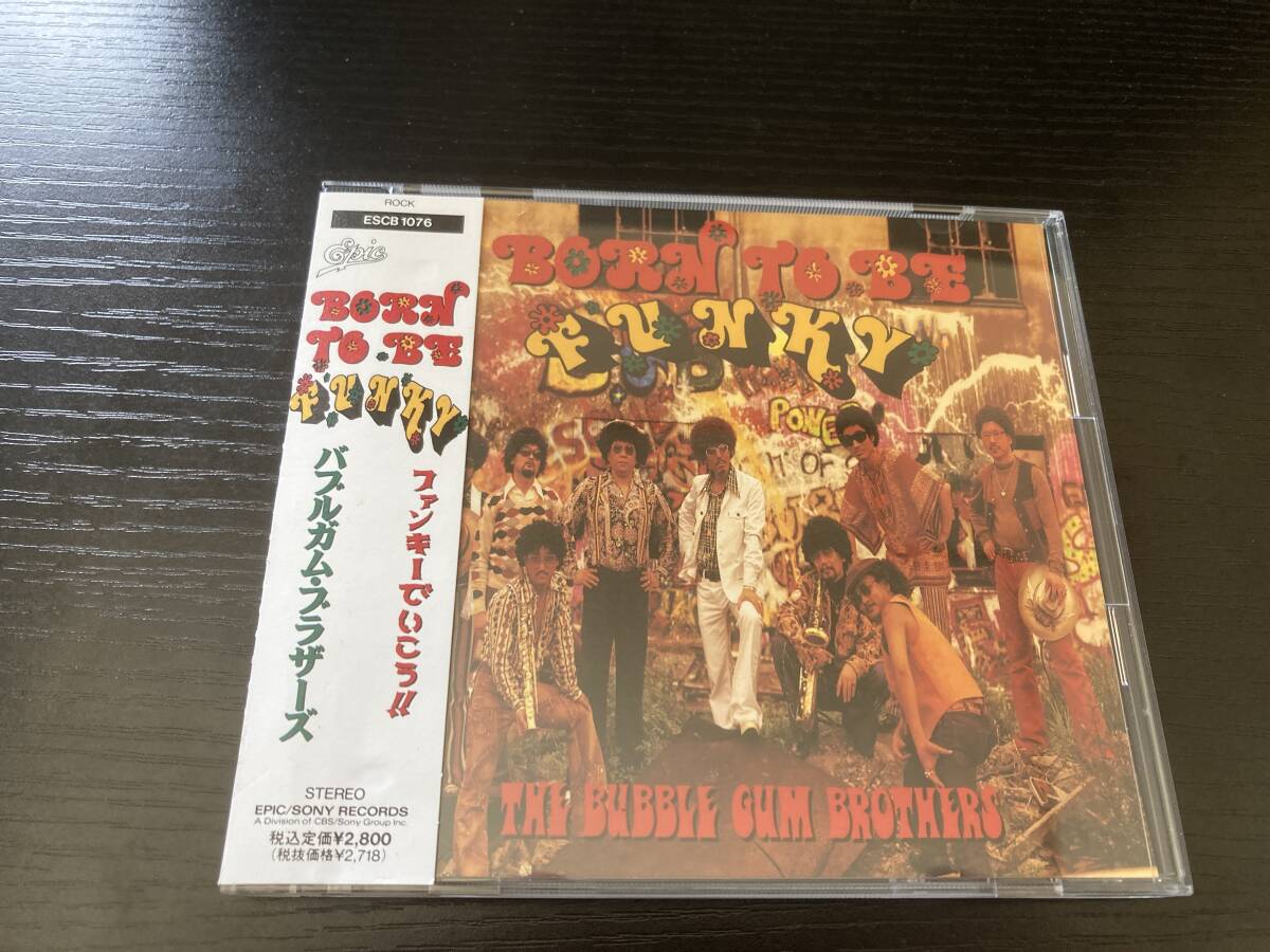 BORN TO BE FUNKY THE BUBBLE GUM BROTHER CD BrotherKorn BroTom バブルガム・ブラザーズ ファンキーでいこう!!拍卖