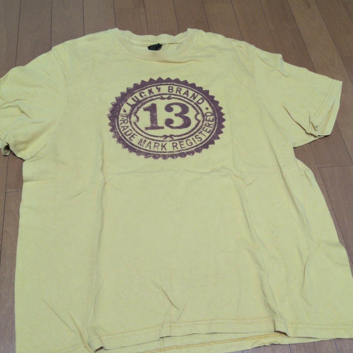 90s 00s USA製 LUCKY BRAND USA古着 半袖 Tシャツ ヴィンテージ XL 大きいサイズ 古着 アメカジ拍卖