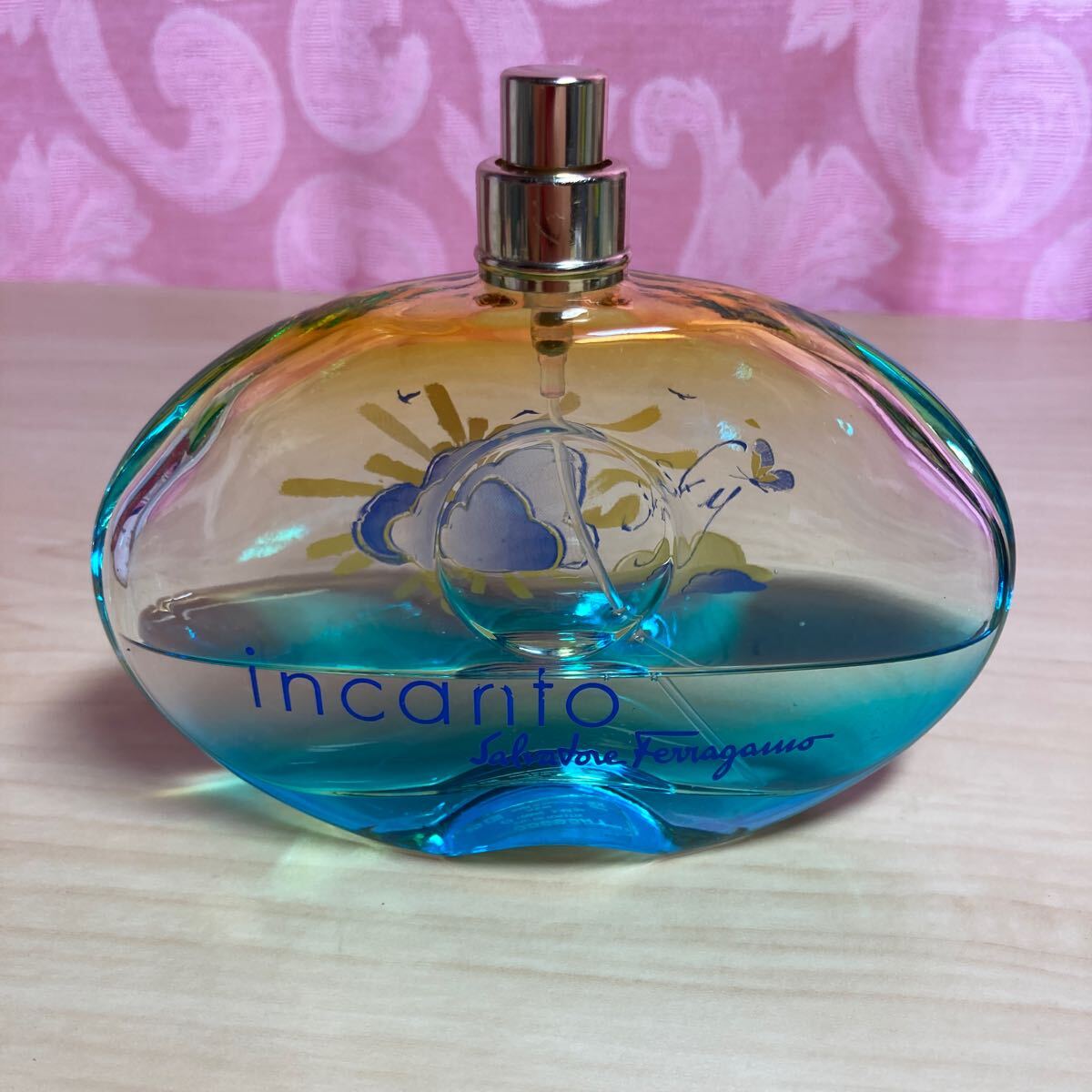 サルヴァトーレ フェラガモ インカント スカイ オーデトワレ 100ml 香水 フレグランス パフューム スプレー FERRAGAMO INCANTO拍卖