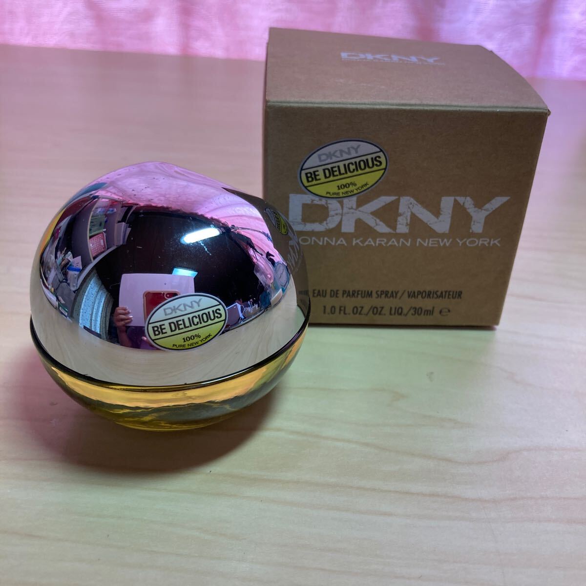 希少 ほぼ満量 ダナキャラン ビーデリシャス 30ml DKNY BE DELICIOUS オードパルファム 香水 フレグランス パフューム スプレー 拍卖