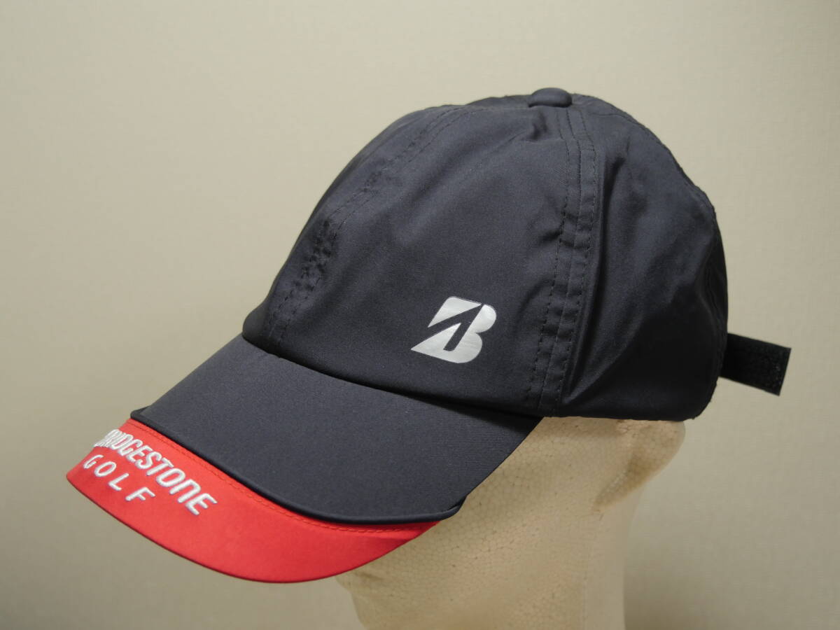 ブリヂストンゴルフ 黒 キャップ CPG512拍卖
