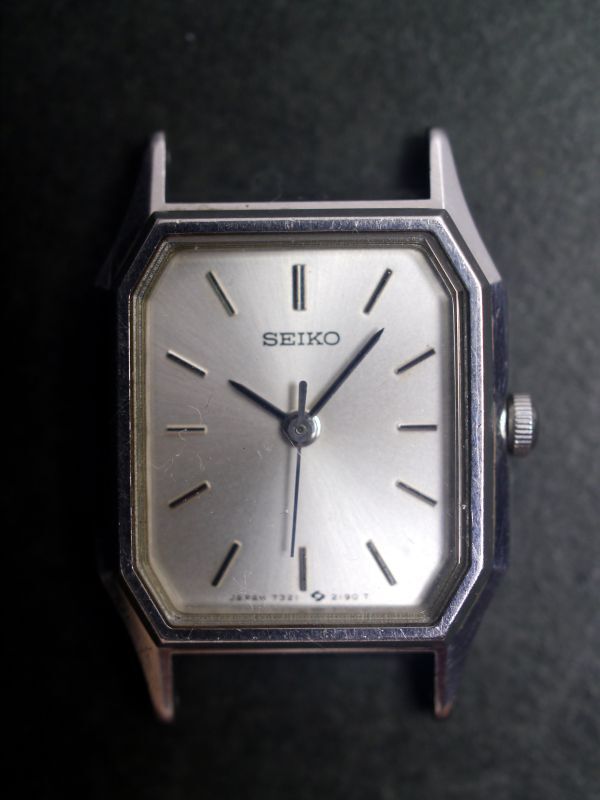 セイコー SEIKO クォーツ 3針 7321-626E 女性用 レディース 腕時計 ab72 稼働品拍卖