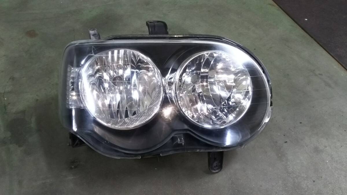 ダイハツ ムーヴ カスタムRS L152S 純正ヘッドライト右 運転席側 ランプ レンズ ハロゲン 【前期 MOVE L150S L160S L162S拍卖