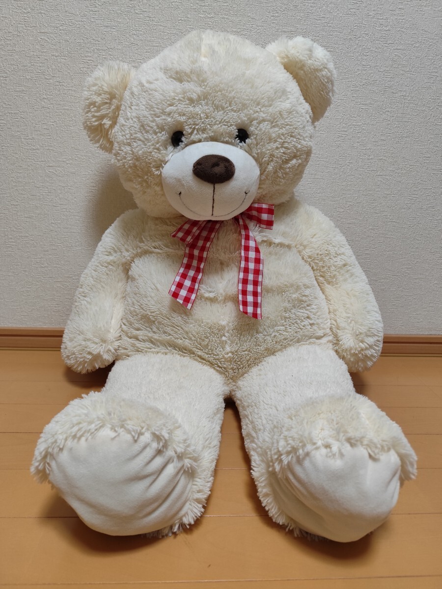 ぬいぐるみ くま クマ トイザらス フレンズフォーライフ ジャンボベア ホワイト拍卖