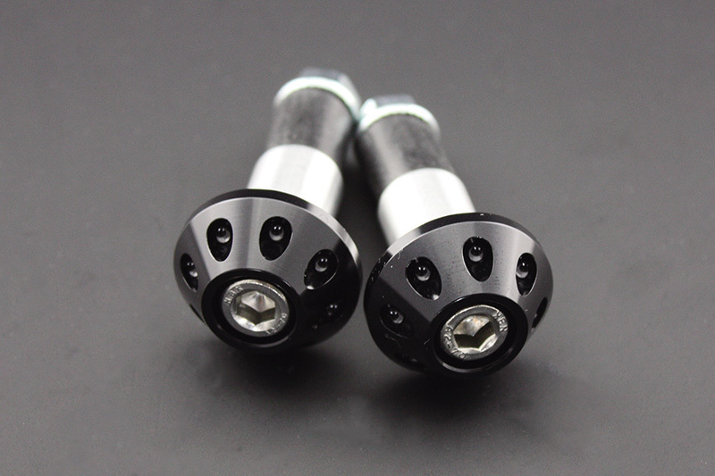 N183-204 ビレットバーエンド 13~14φ対応 ブラック(2個)拍卖