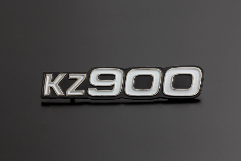 N81-1209 サイドカバーエンブレム 「KZ900」 KZ900 '76拍卖