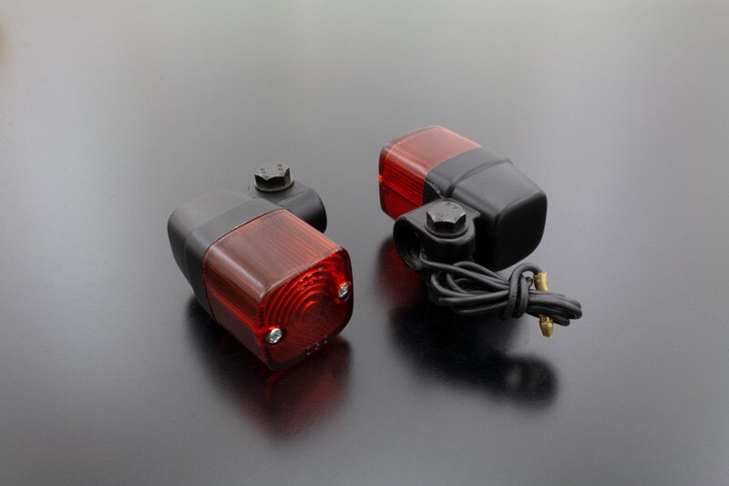 N130-60031 CGC 角型ヨーロピアンウインカー ブラック/オレンジ拍卖