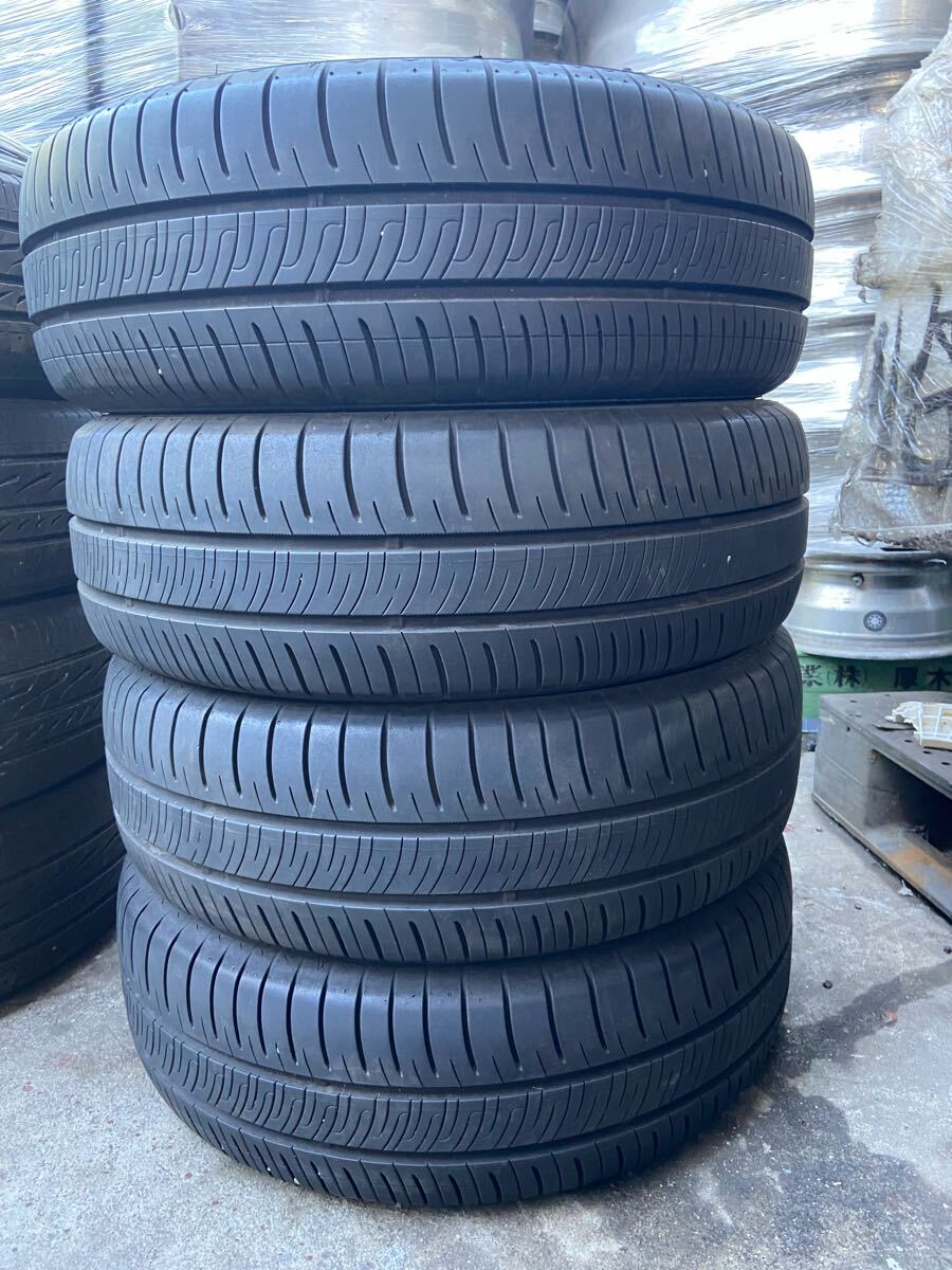 【0966】15インチ★オンロード DUNLOP ENASAVE RV505 195/65R15 91H 2022年製 8分山 夏用 中古タイヤ 4本セット拍卖