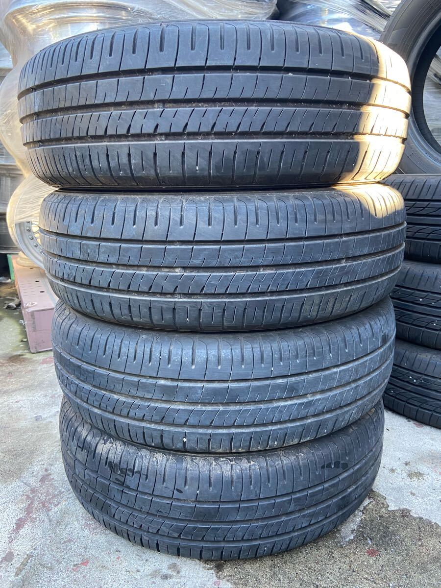【0972】15インチ★オンロード DUNLOP ENASAVE EC204 185/65R15 88S 2022年製 8~9分山 夏用 中古タイヤ 4本セット拍卖