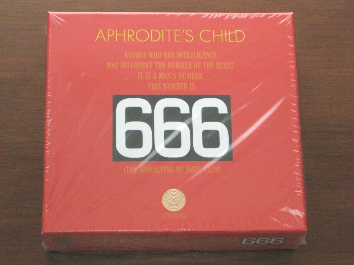 ☆ APHRODITE'S CHILD アフロディテス・チャイルド/ 666 - THE APOCALYPSE OF JOHN 2024年発売 4x CD + Blu-ray 輸入盤拍卖