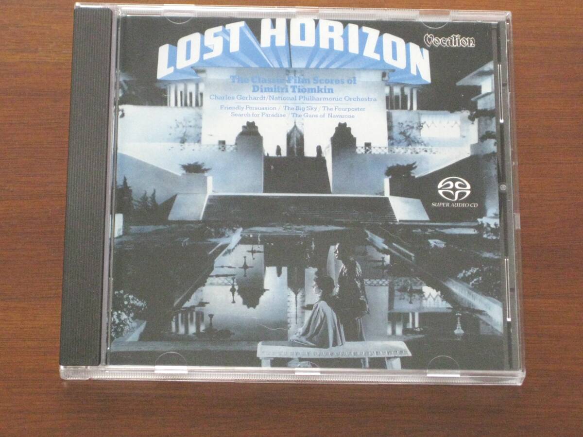 ☆ CHARLES GERHARDT ゲルハルト/ LOST HORIZON ~THE CLASSIC FILM SCORES OF DIMITRI TIOMKIN 2021年発売 Vocalion社 Hybrid SACD 輸入盤拍卖