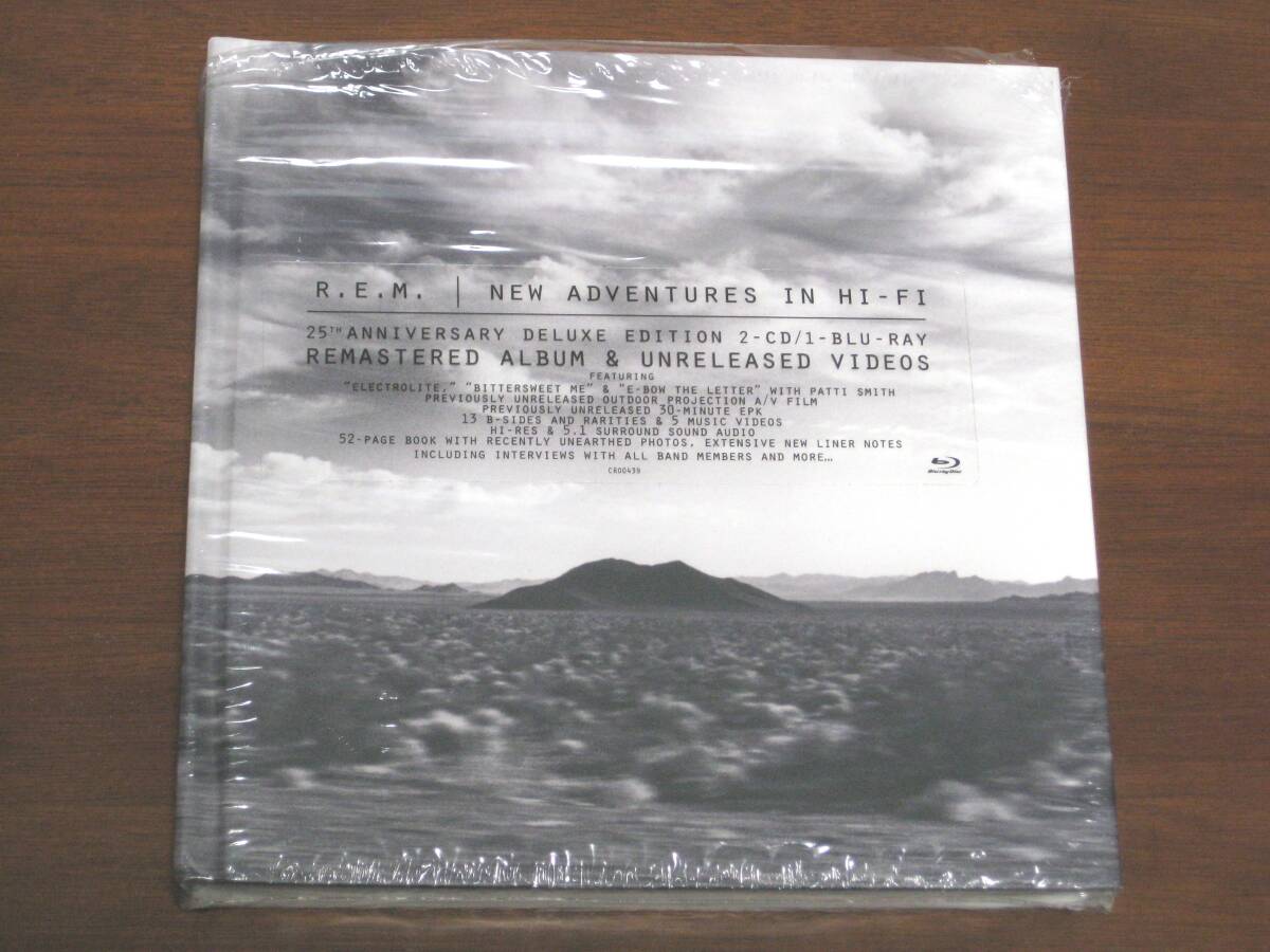 ☆ R.E.M. アール・イー・エム/ NEW ADVENTURES IN HI-FI 2021年発売 2x CD + Blu-ray Audio シュリンク付 輸入盤拍卖