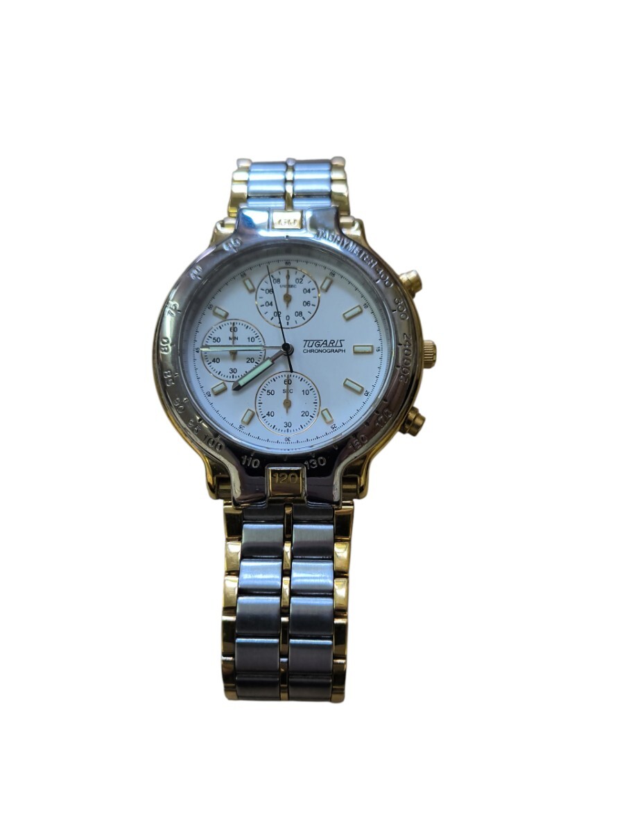 タガリス TUGARIS クロノグラフ CHRONOGRAPH AP8-17 腕時計 (0618a31)拍卖