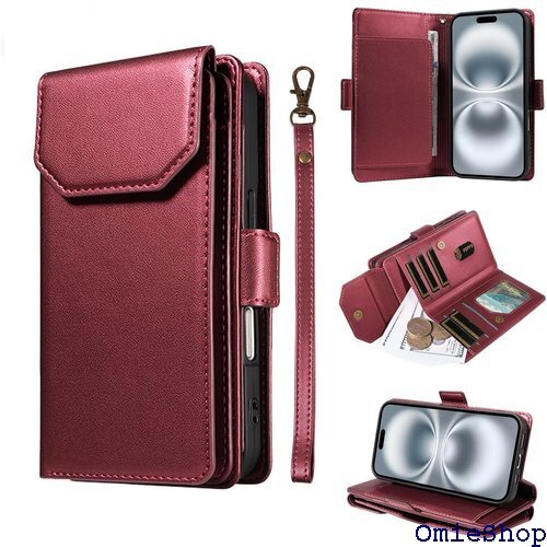 Galaxy A25 ケース 手帳型 ギャラクシーA2 ケース 手帳型 薄型 耐衝撃 肌触り良い 全面保護 -赤 2805拍卖