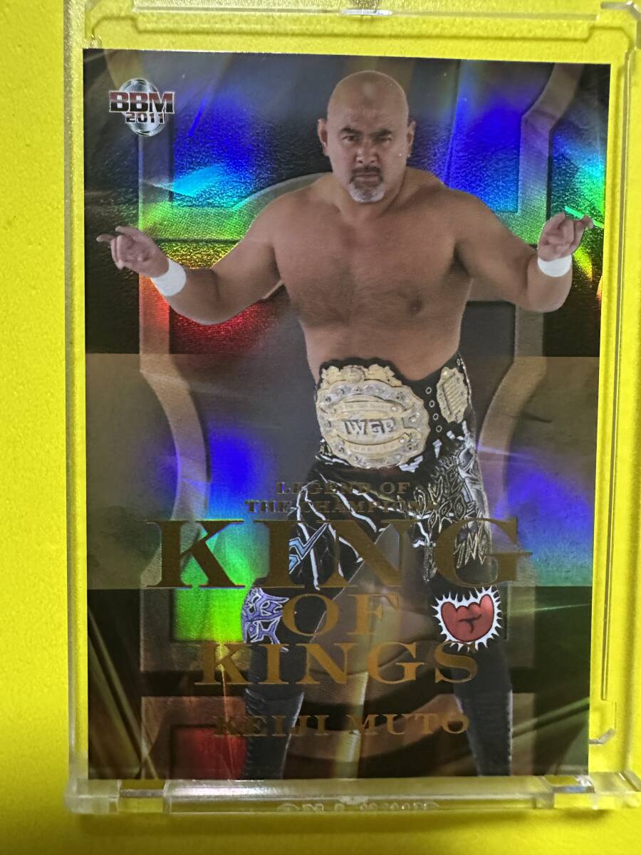 BBM2011 プロレスカード LEGEND of THE CHAMPIONS スペシャルカード KOK7 武藤敬司拍卖