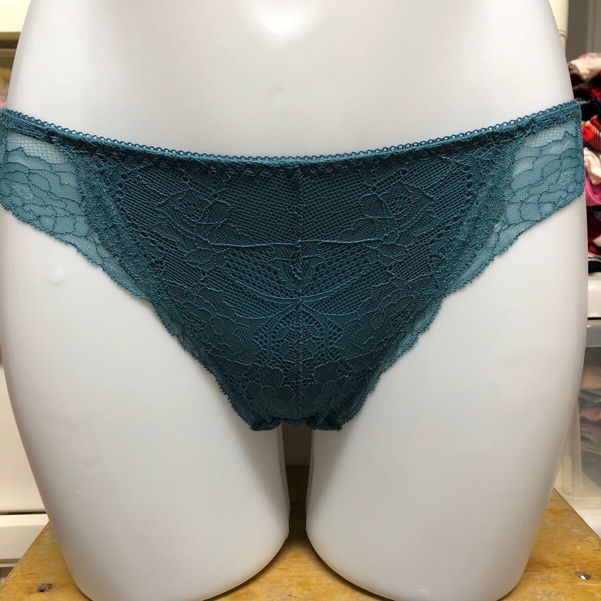 エメフィール ショーツ パンティ Mサイズ 薄いグリーン拍卖